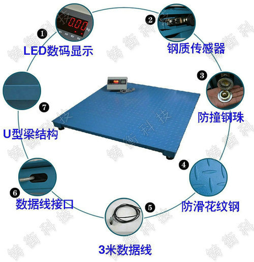 繼電器控制地秤