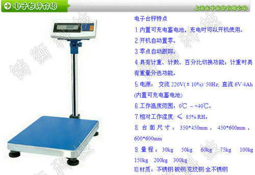 電子臺秤